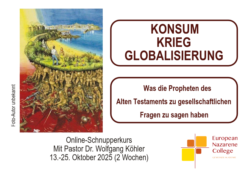 Flyer Schnupperkurs Alttestamentliche Propheten